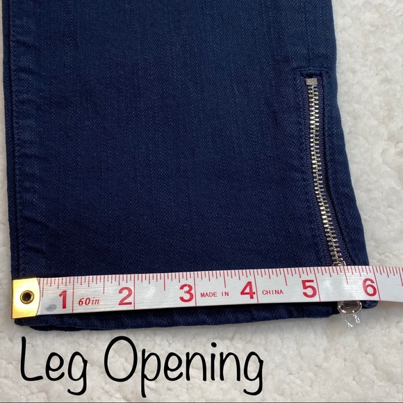 💕HP💕 NWOT Kate Spade Live Colorfully Ankle Zip Skinny Jeans
Size 28 6/Small - Picture 11 of 14